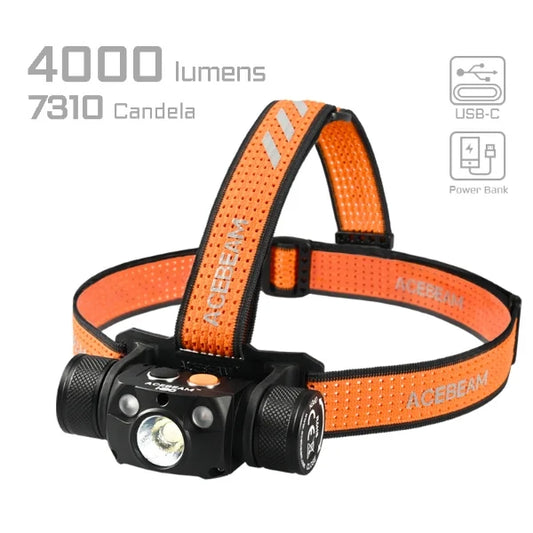 Acebeam H30 USBC Rechargeable Brightest Headlamp