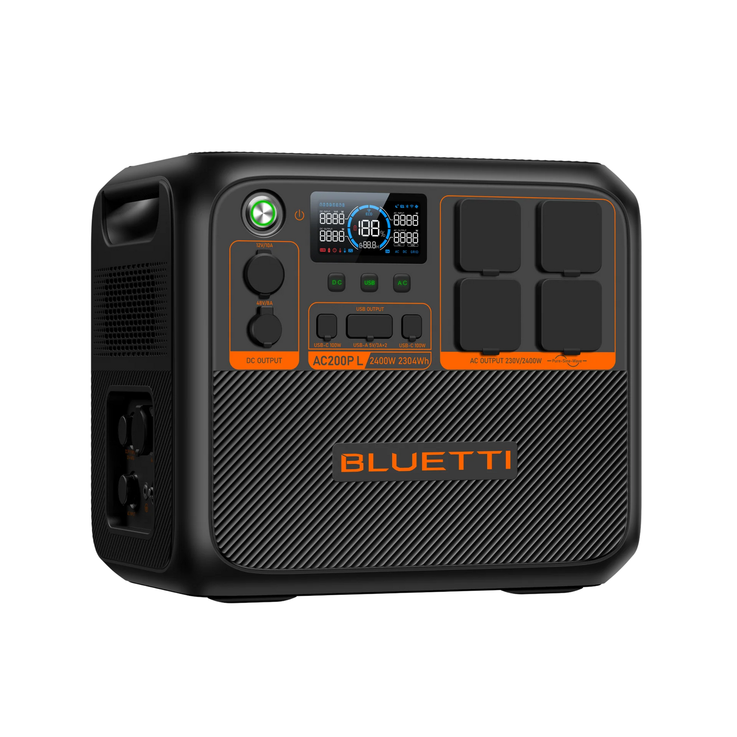 BLUETTI AC200P L Portable Power Station | 2,400W 2,304Wh