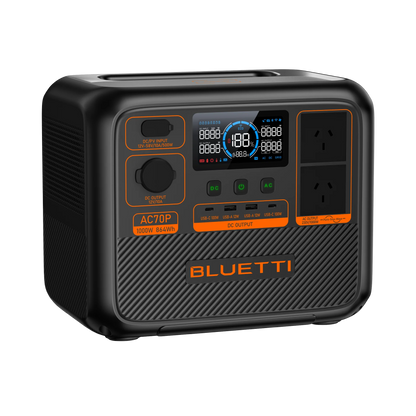 BLUETTI AC70P Portable Power Station | 1000W 864Wh