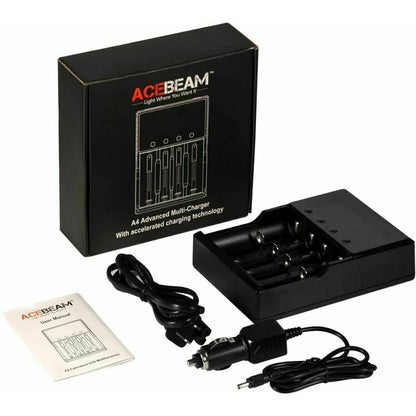 Acebeam Fast Battery Charger, Online Sales Australia, 4 AA or 4 AAA Charging