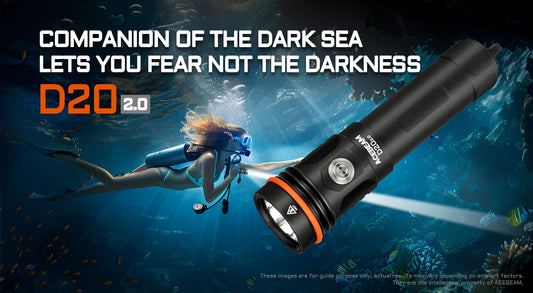 Acebeam D20 2.0 Diving Flashlight